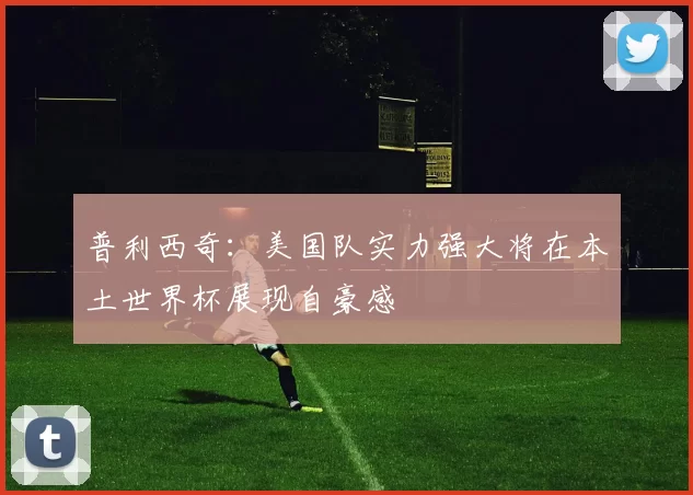 普利西奇：美国队实力强大将在本土世界杯展现自豪感